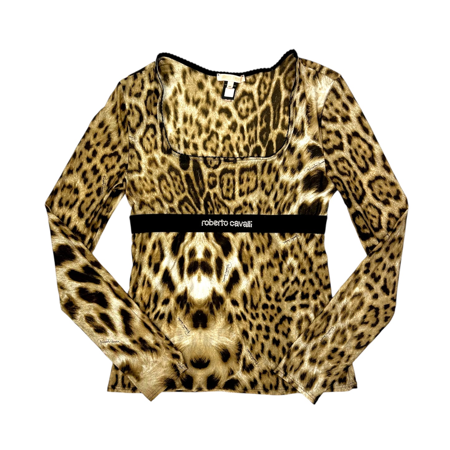 Roberto Cavalli Leopard Top