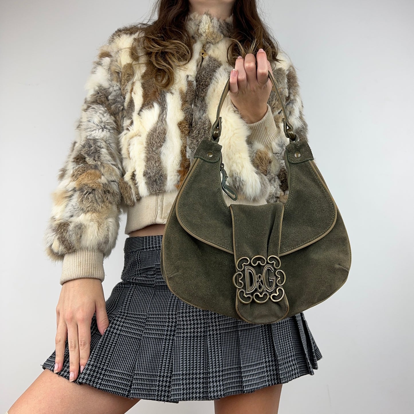 Dolce & Gabbana Suede Bag