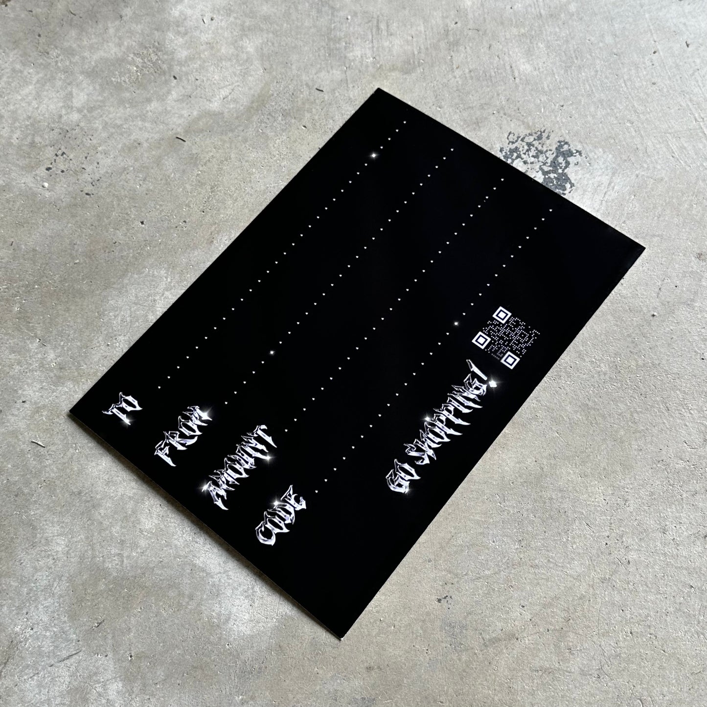 Underworld Girl Gift Voucher