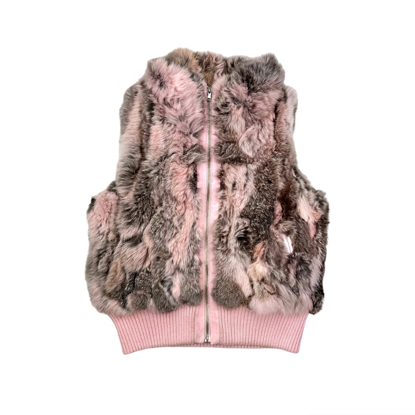 Genuine Fur Pink Vest