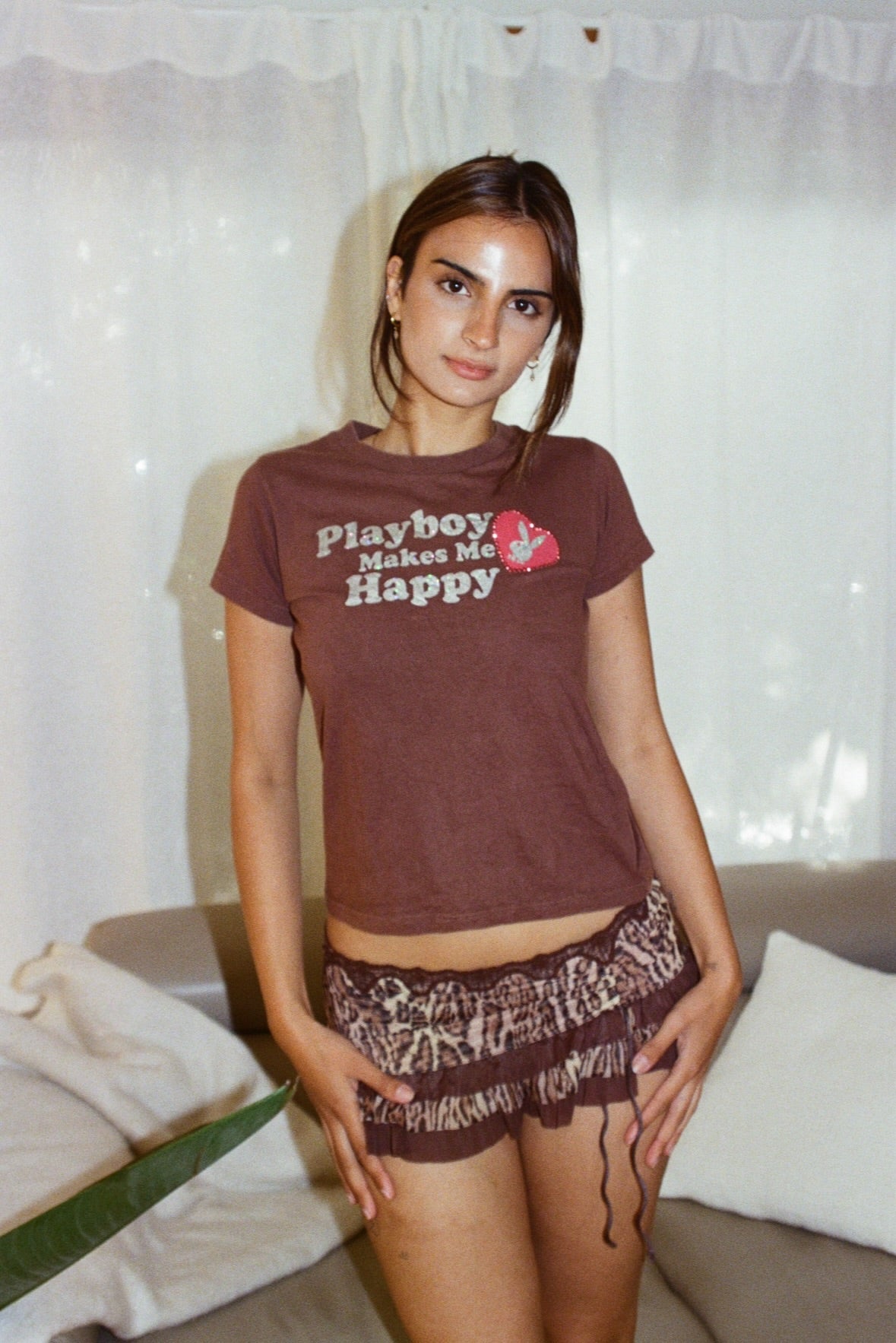 Rare Playboy Graphic Baby Tee