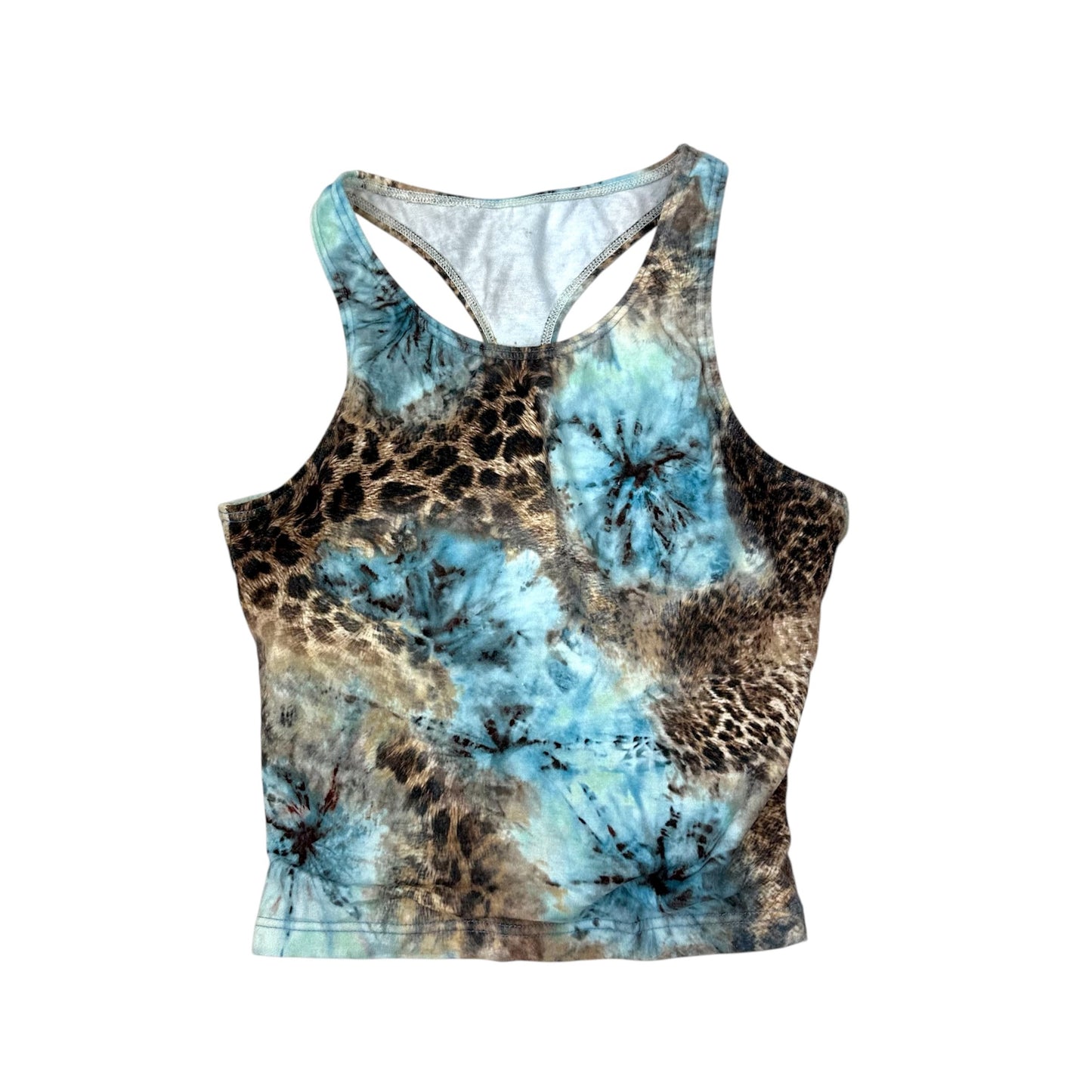Leopard Pattern Backless Tank