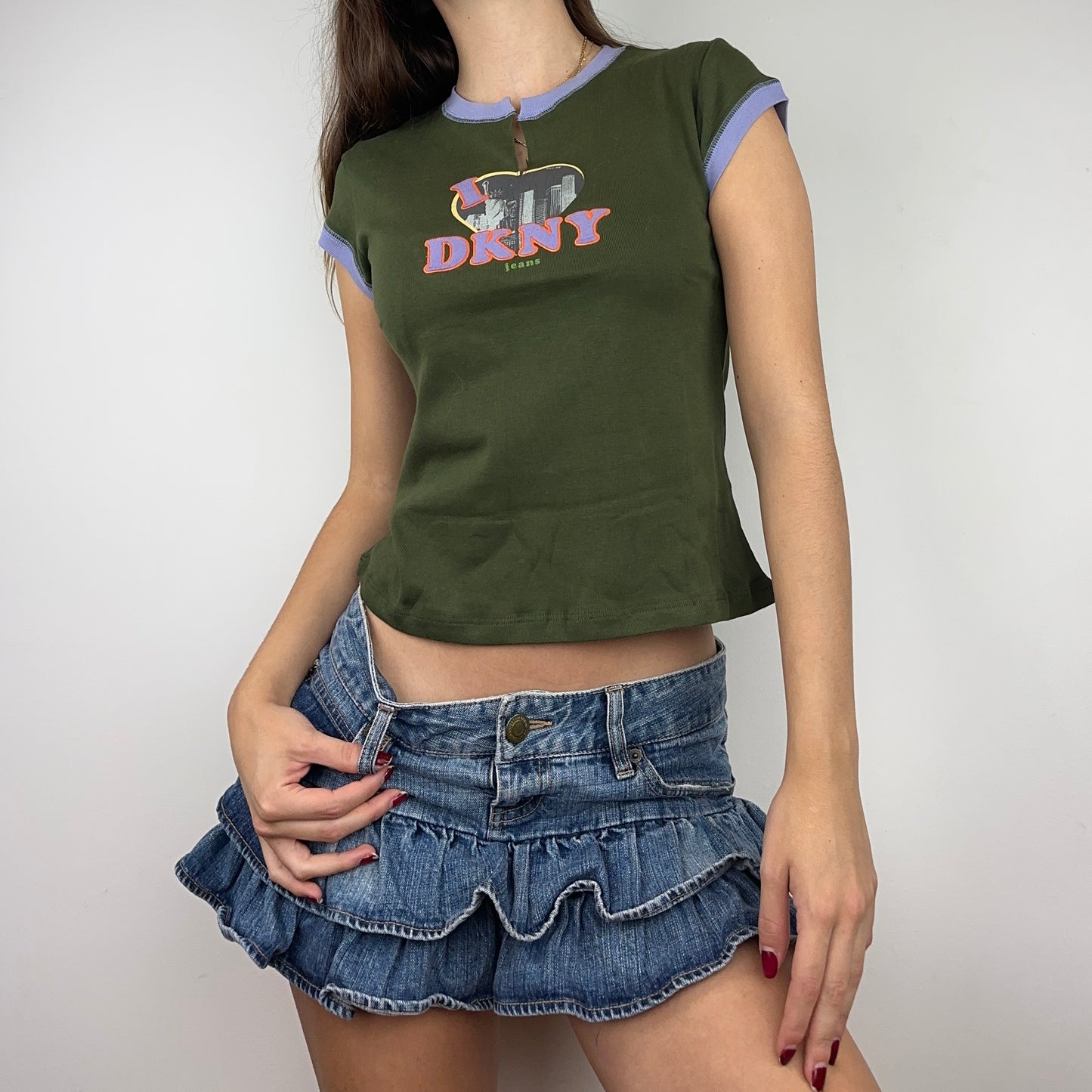 Deadstock I <3 DKNY Baby Tee