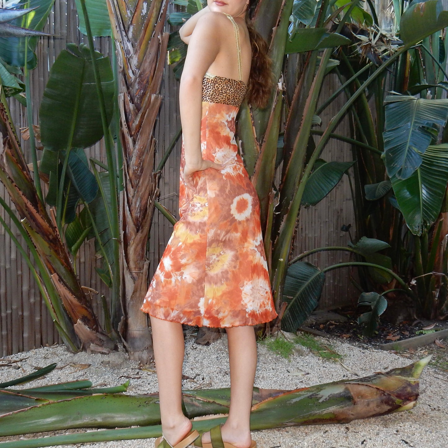 Morgan De Toi Dyed Leopard Dress