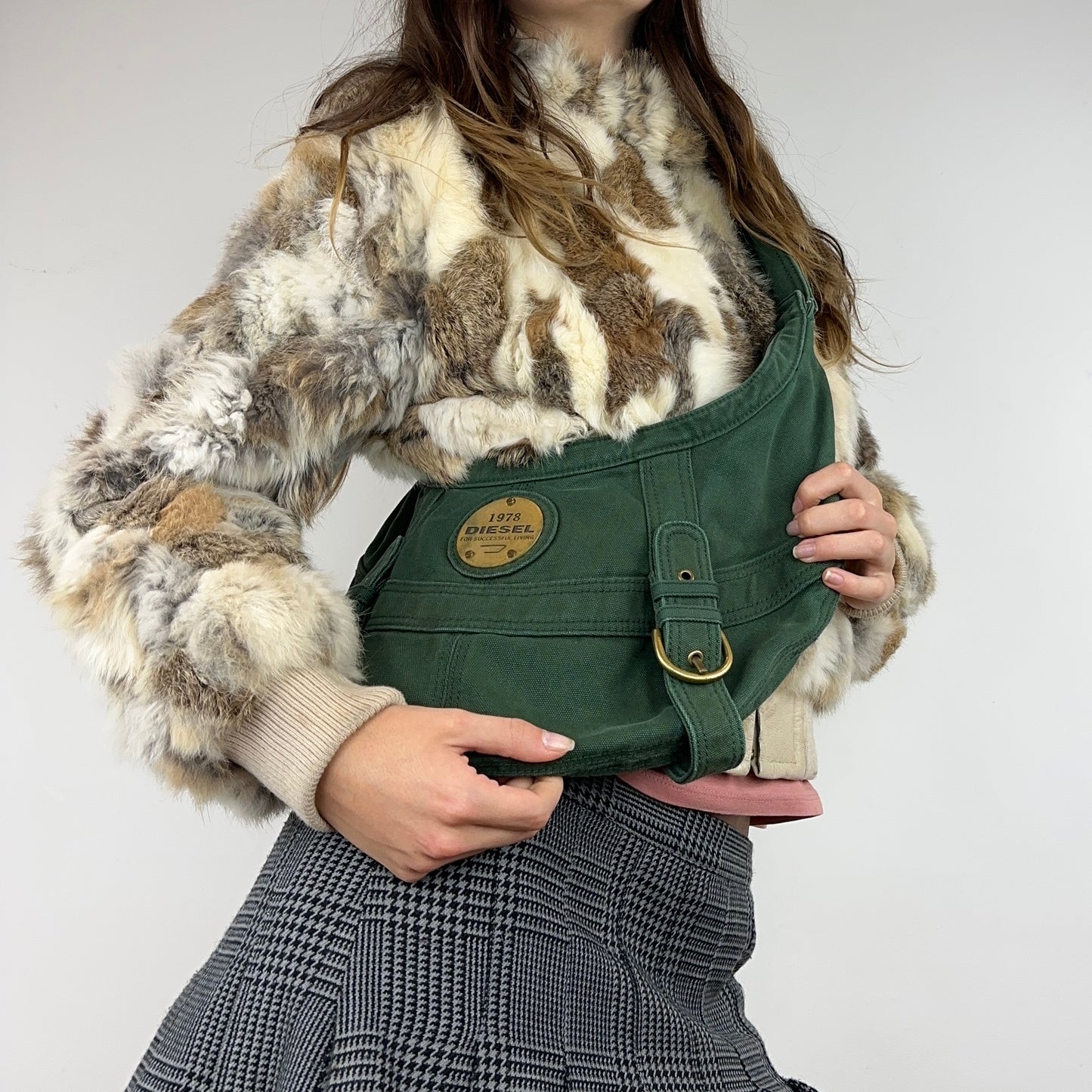 Diesel Green Moon Bag