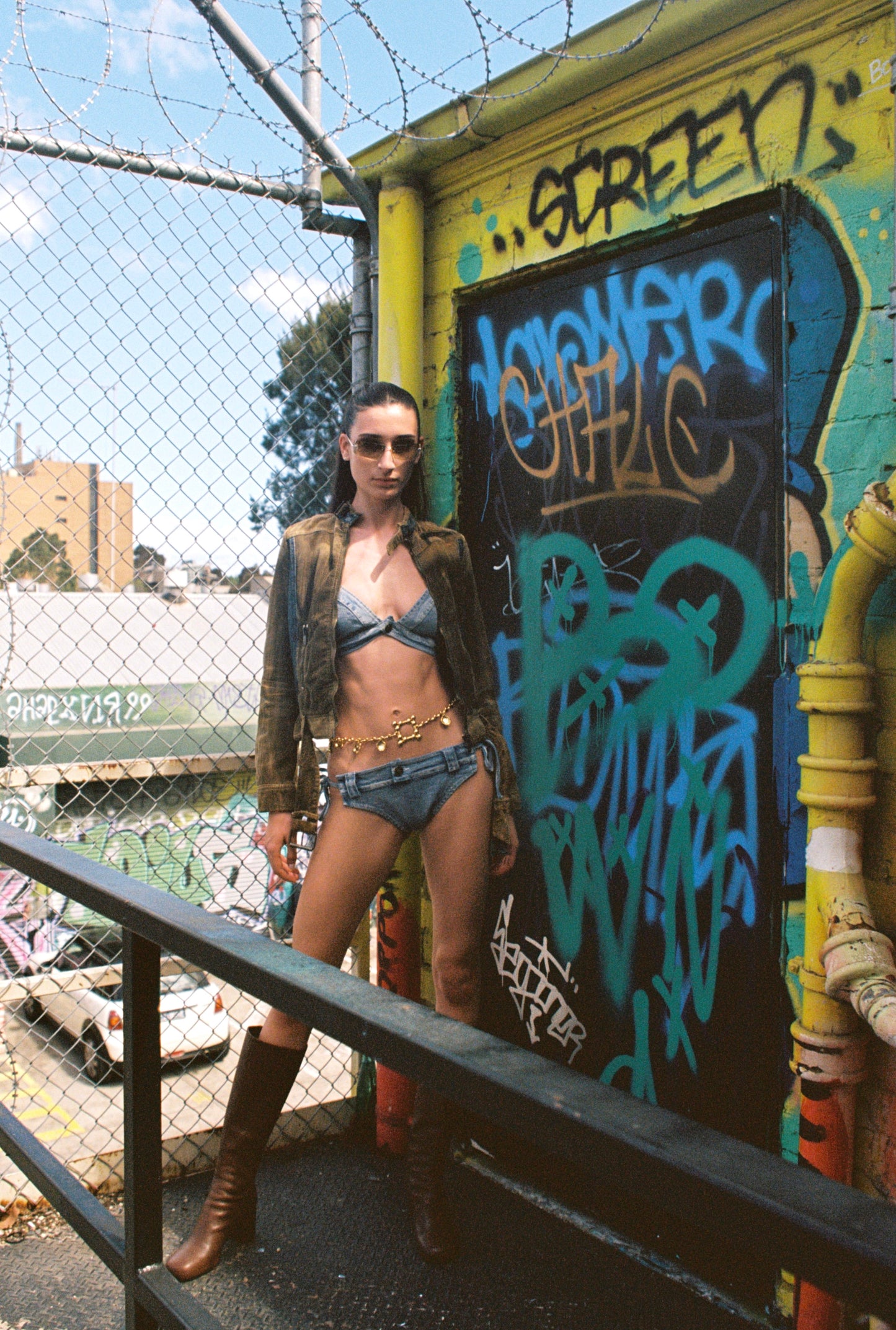 Deadstock Denim Festival Bikini