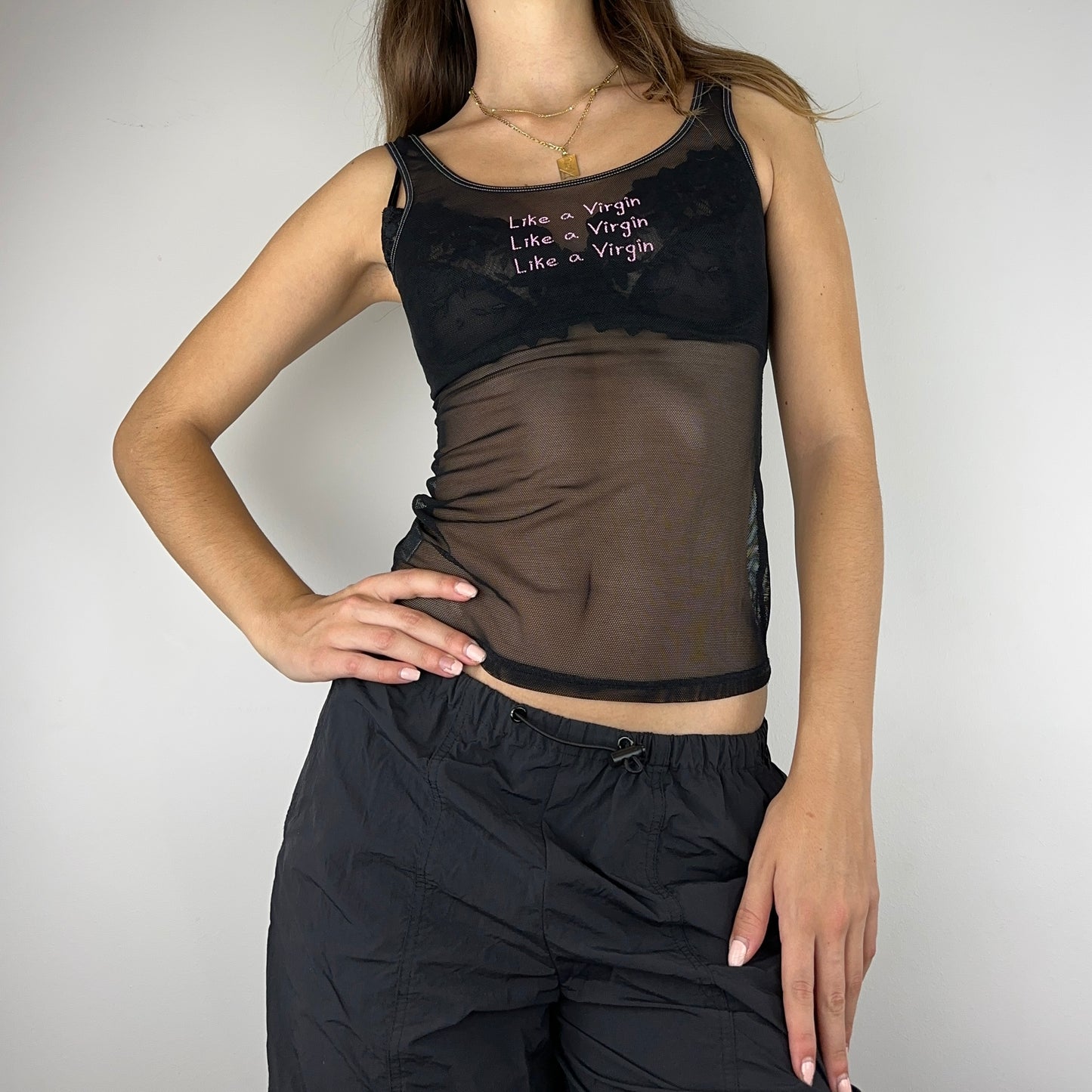 Dolce & Gabbana Like a Virgin Mesh Tank