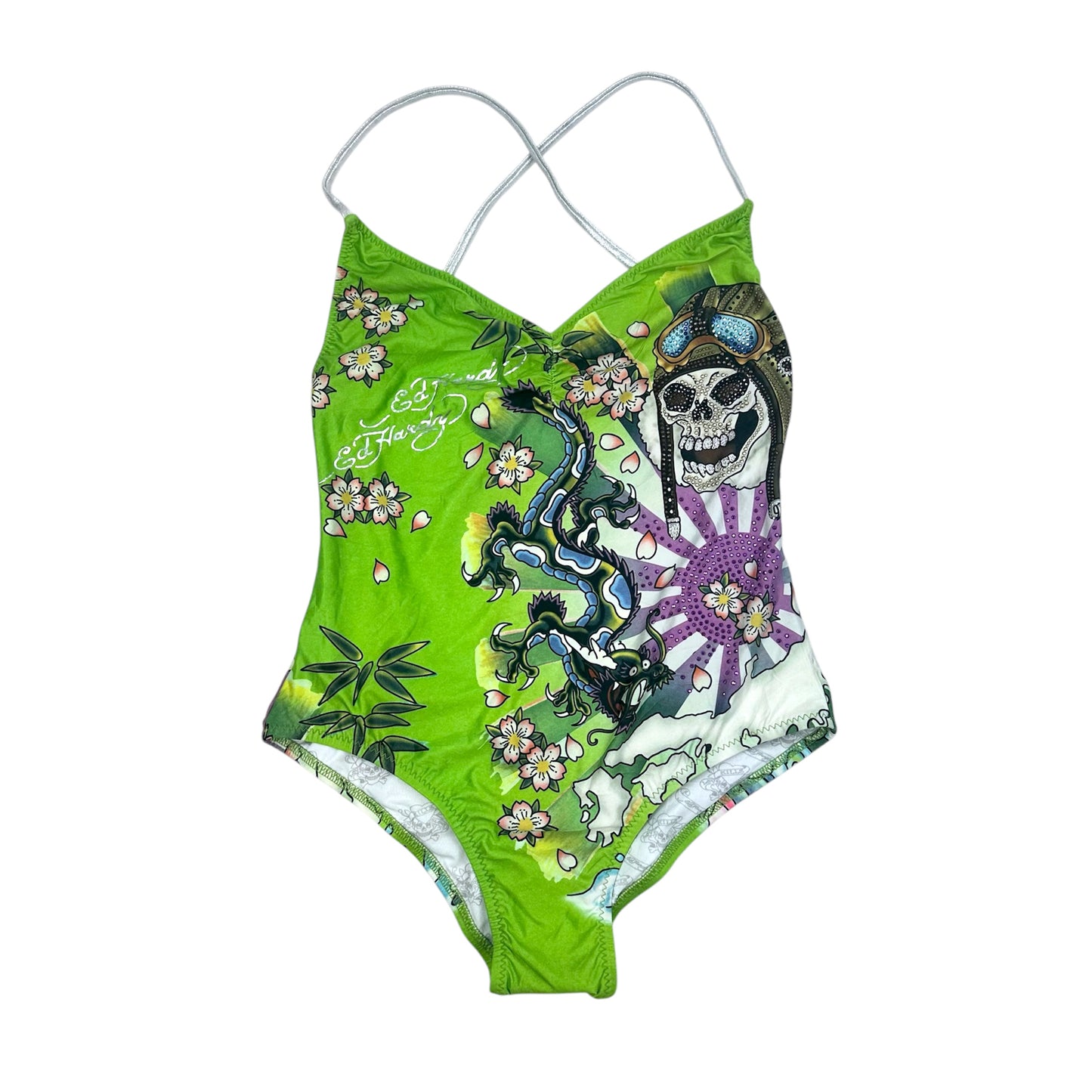 Ed Hardy Printed Bodysuit
