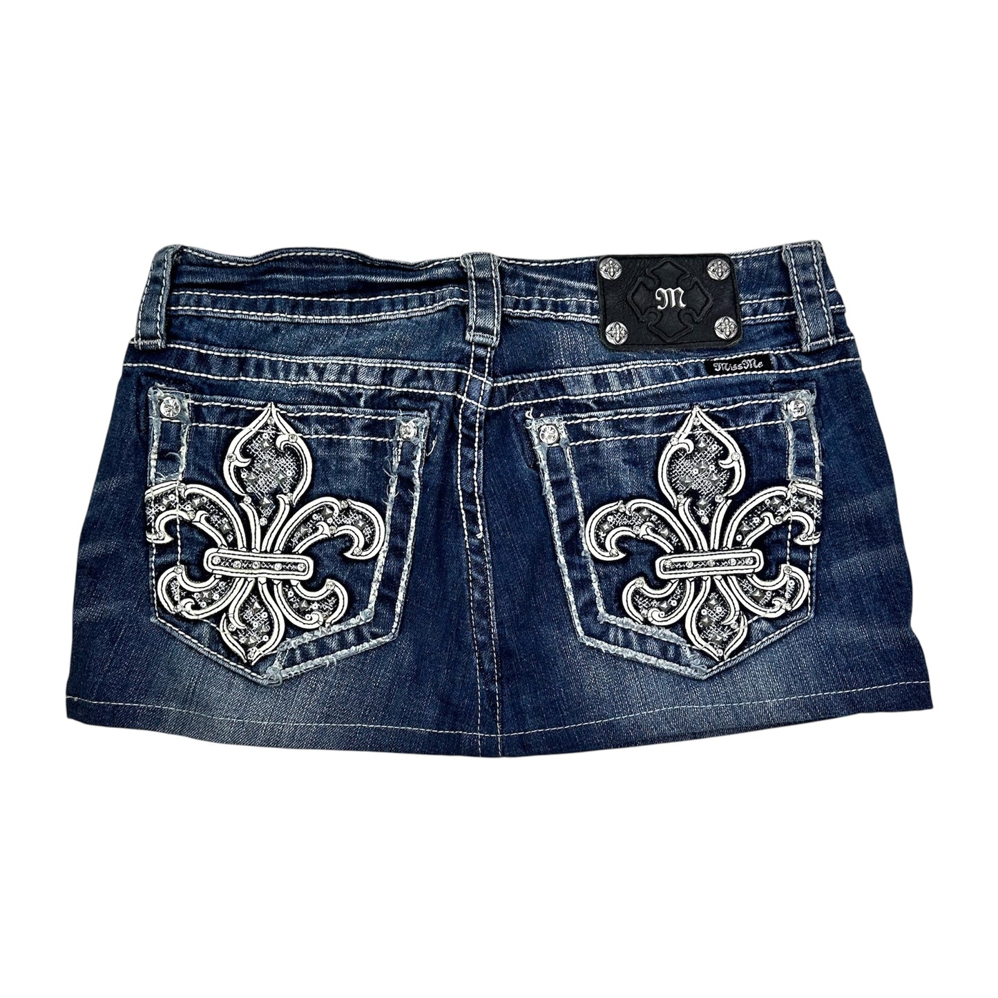 Miss Me Denim Mini Skirt