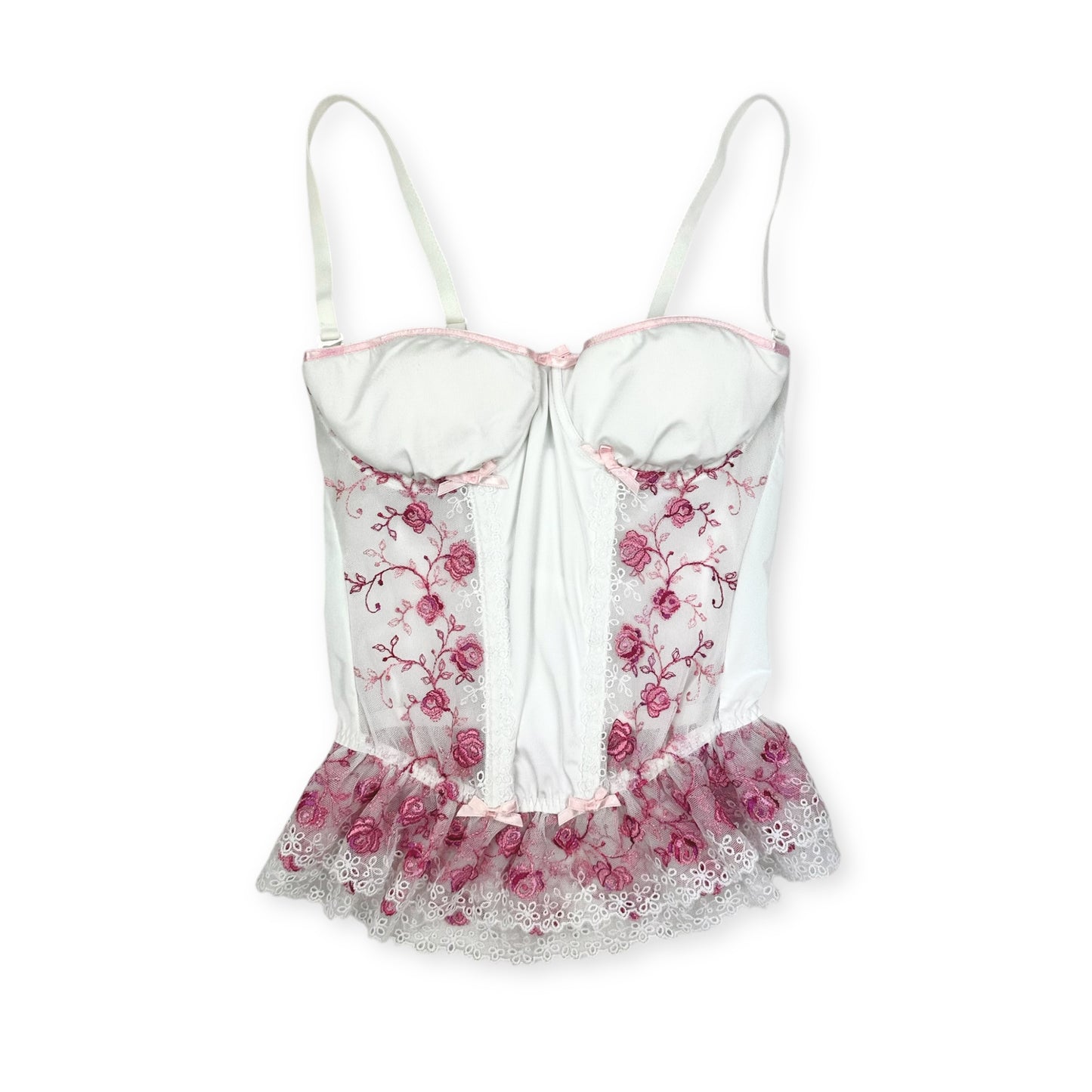 Dreamy Lace Flower Corset
