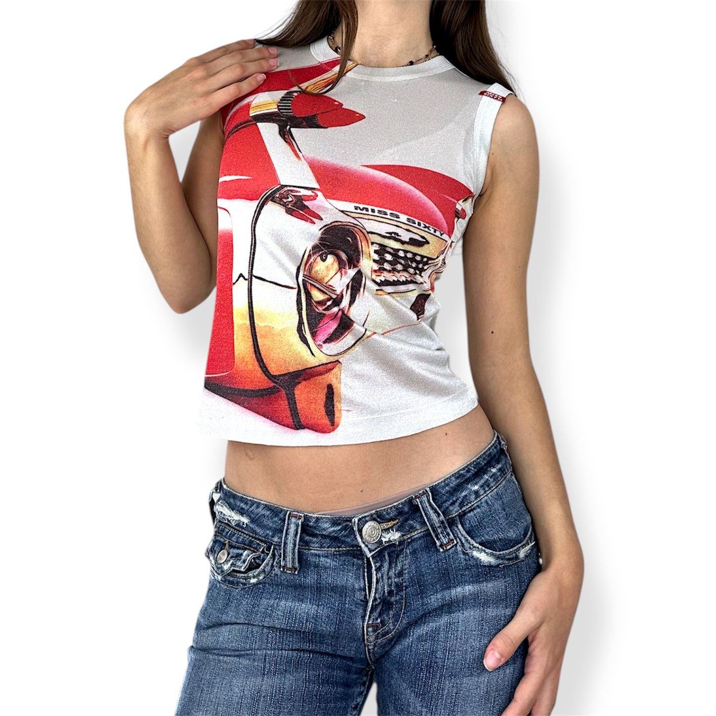 Miss Sixty Rare Race Car Tank
