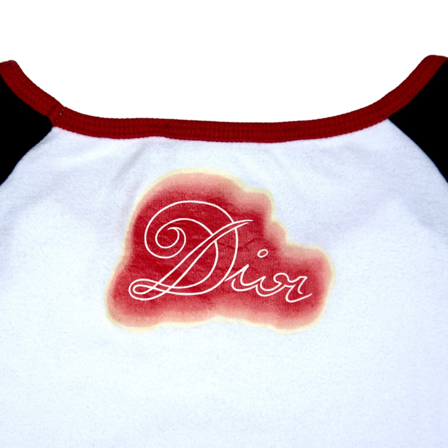 Christian Dior Cowboy Hat Graphic Baby Tee