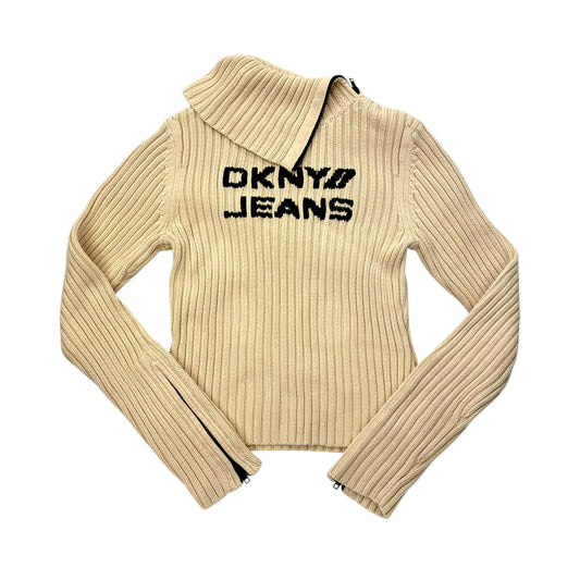 DKNY Jeans Ribbed Knit
