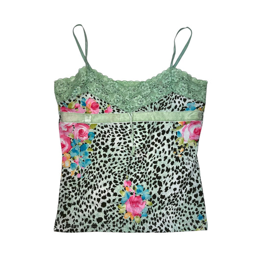Mint Leopard Lace Cami
