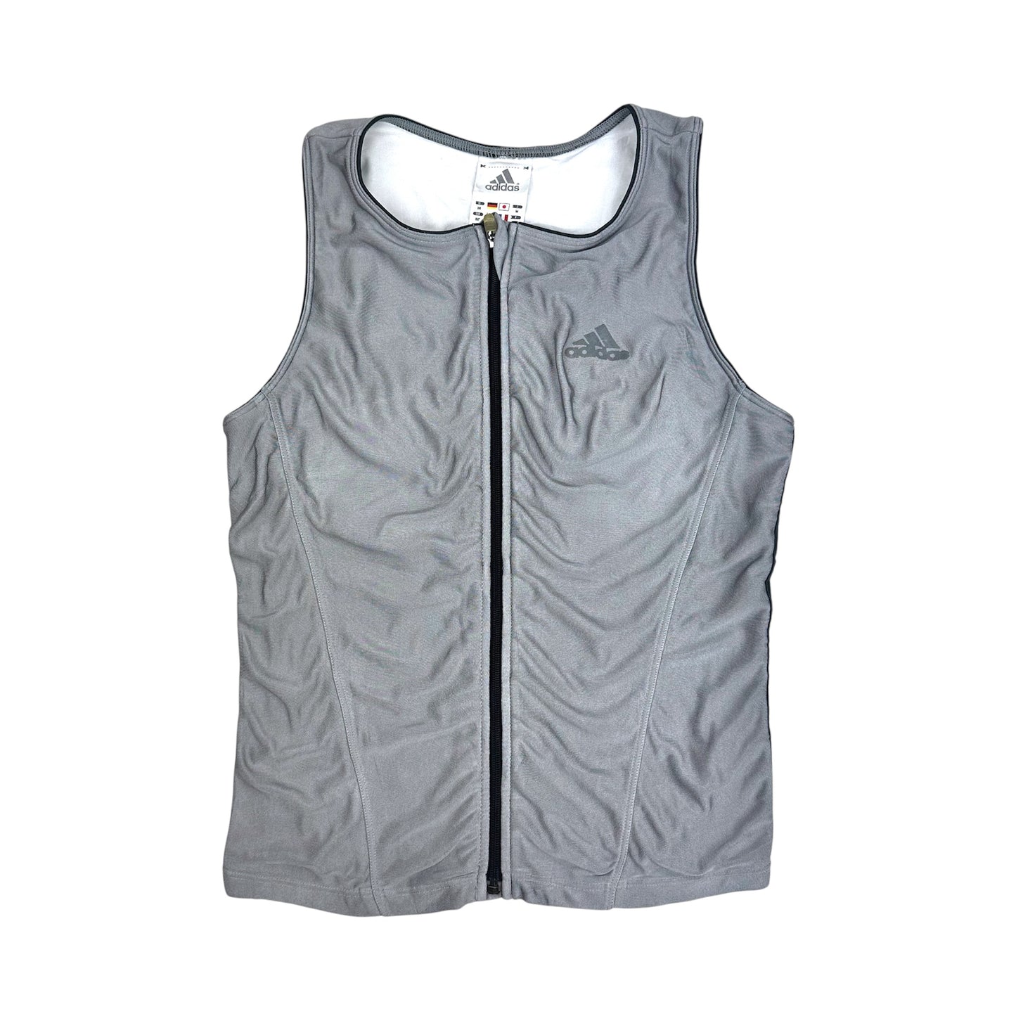 Adidas Sporty Zip Up Tank