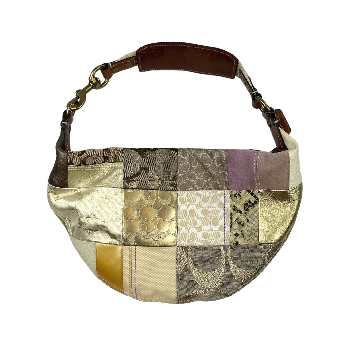 Coach Pink Gold Bag