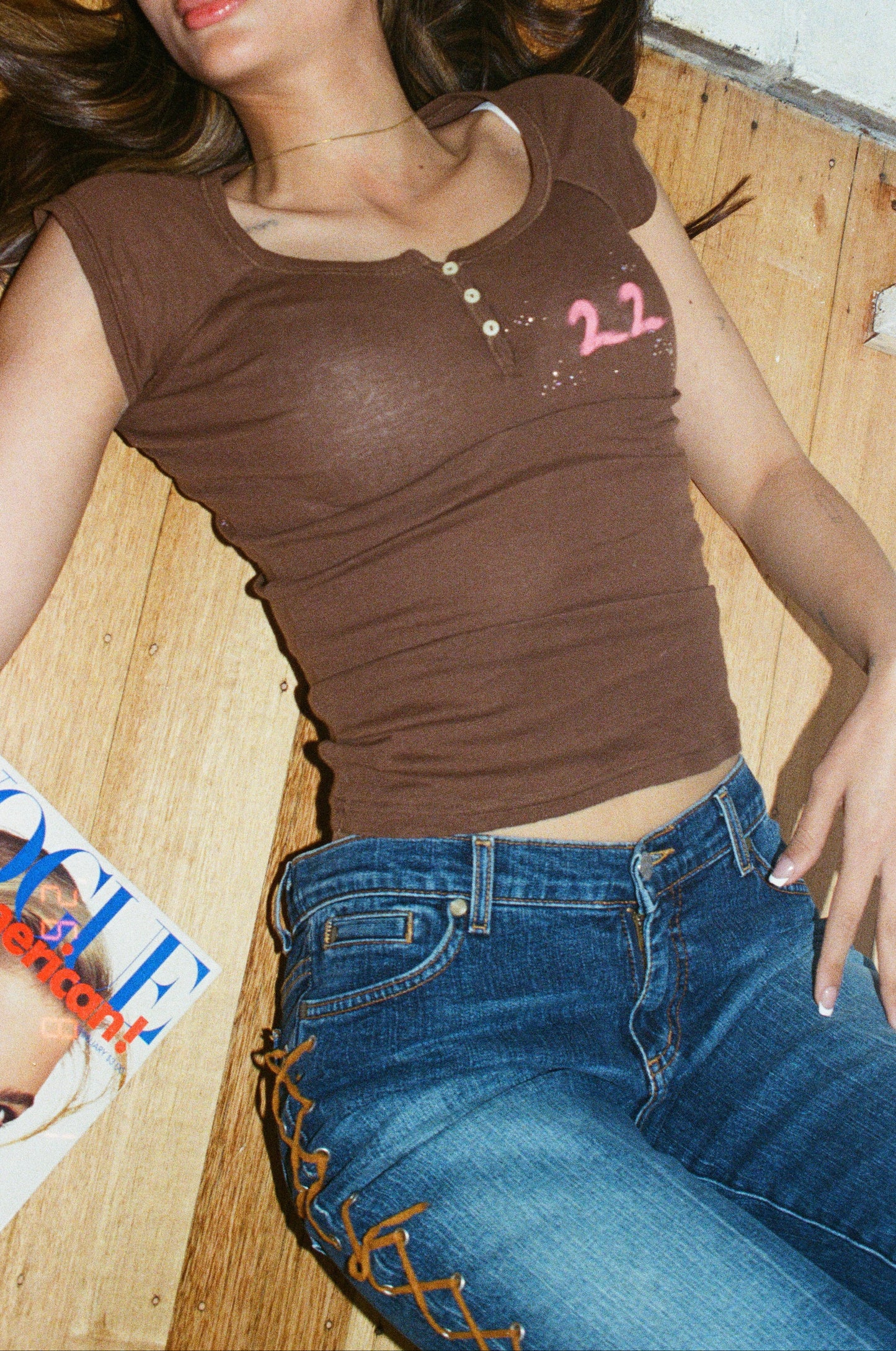 Hollister Butterfly Henley