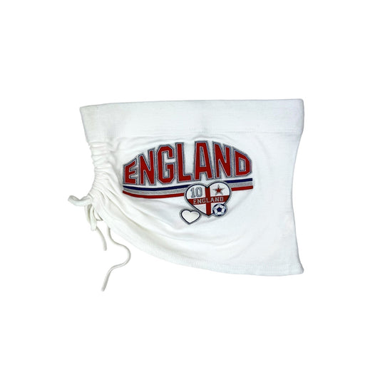 England Ruched Tube Top