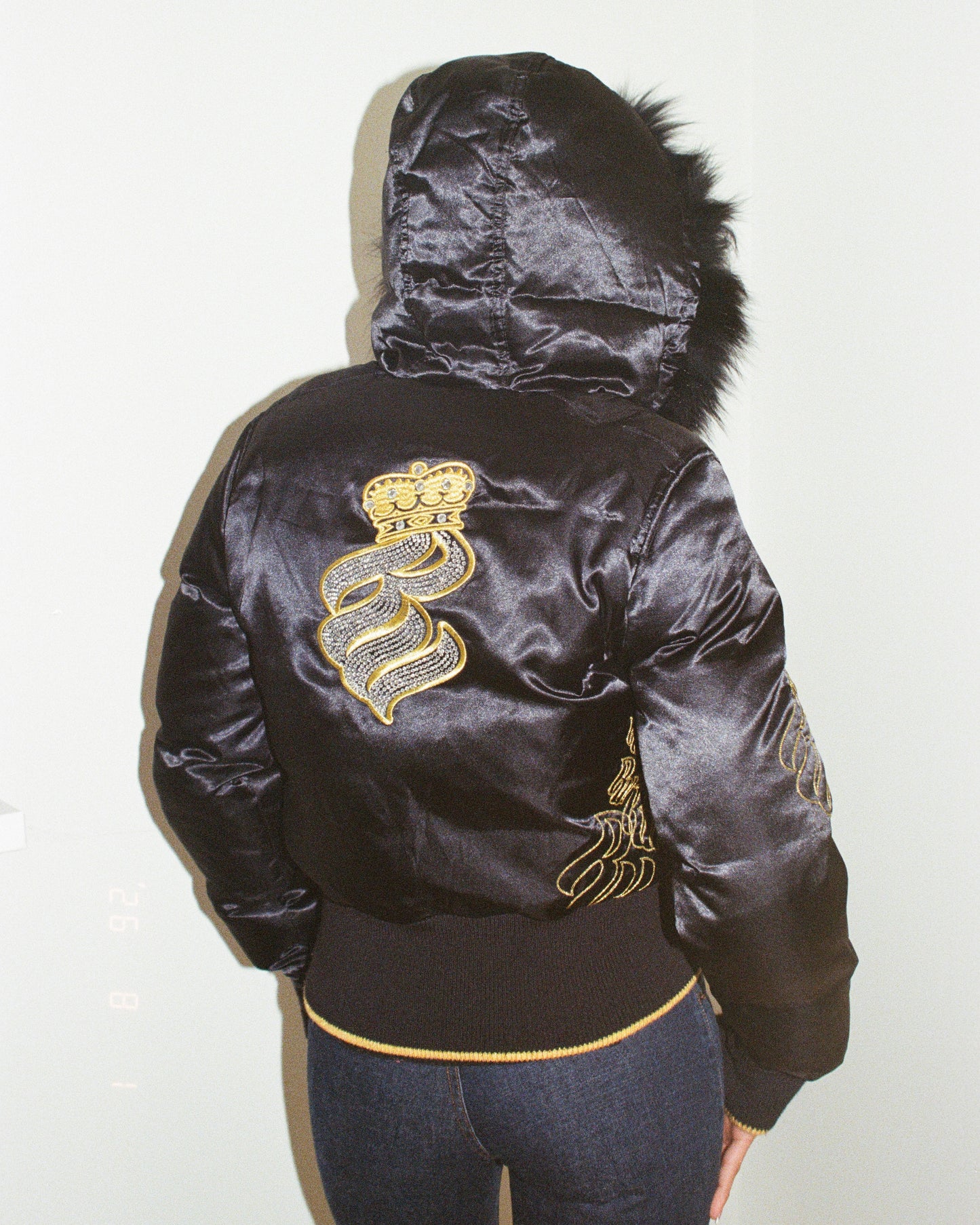 Rocawear Black Fur Trim Puffer