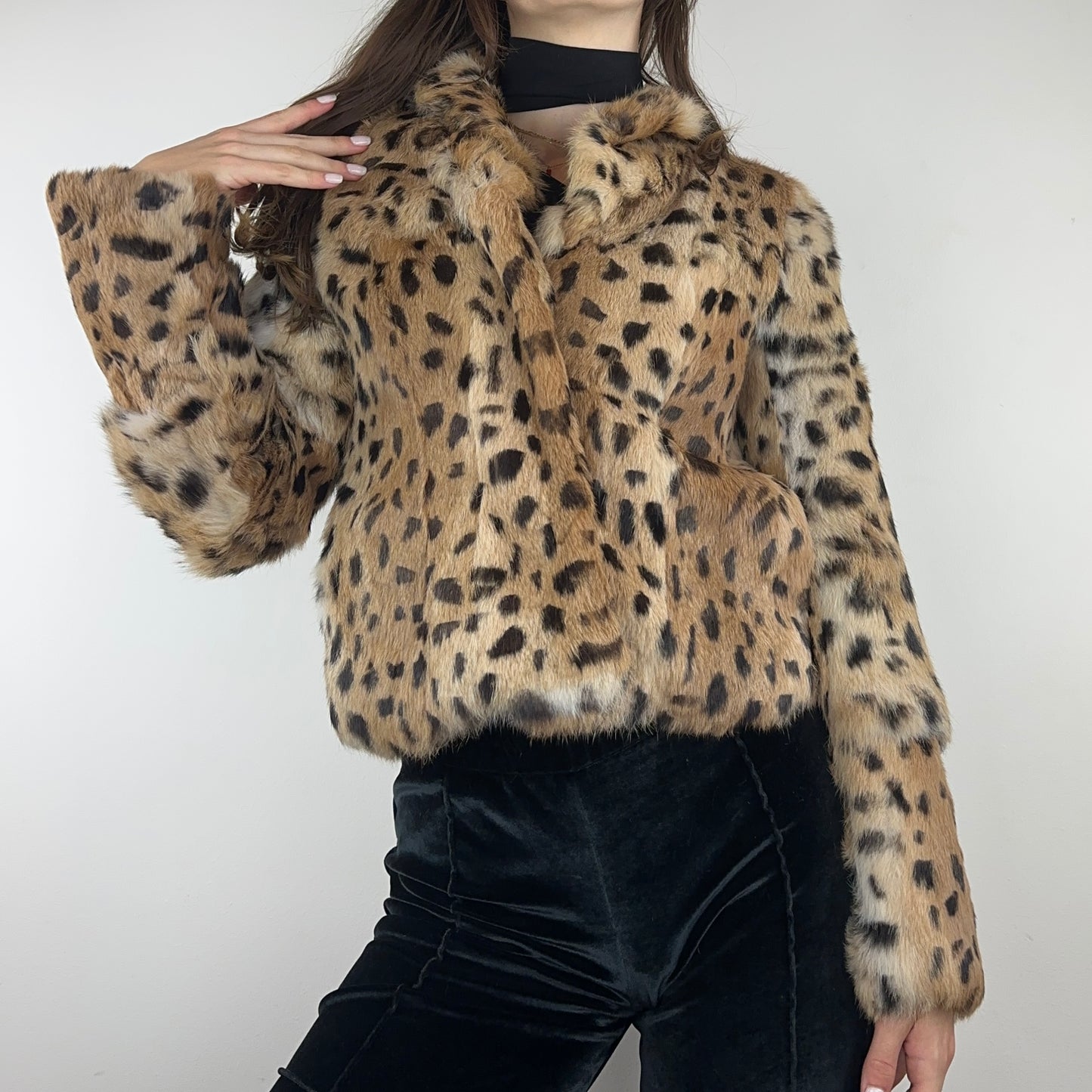 Fur Leopard Jacket