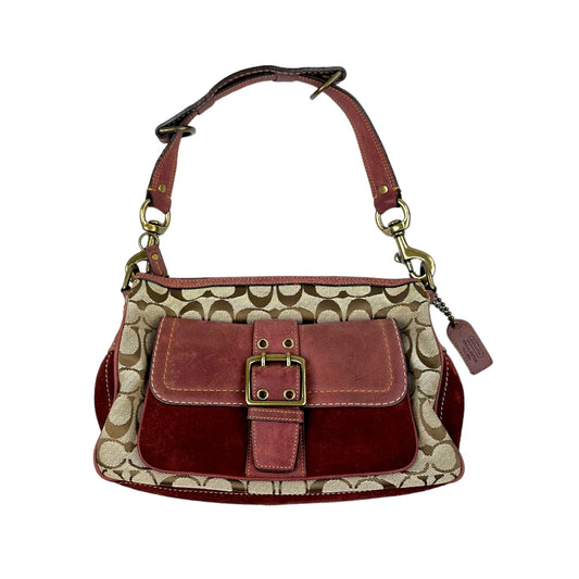 Coach Monogram Buckle Bag