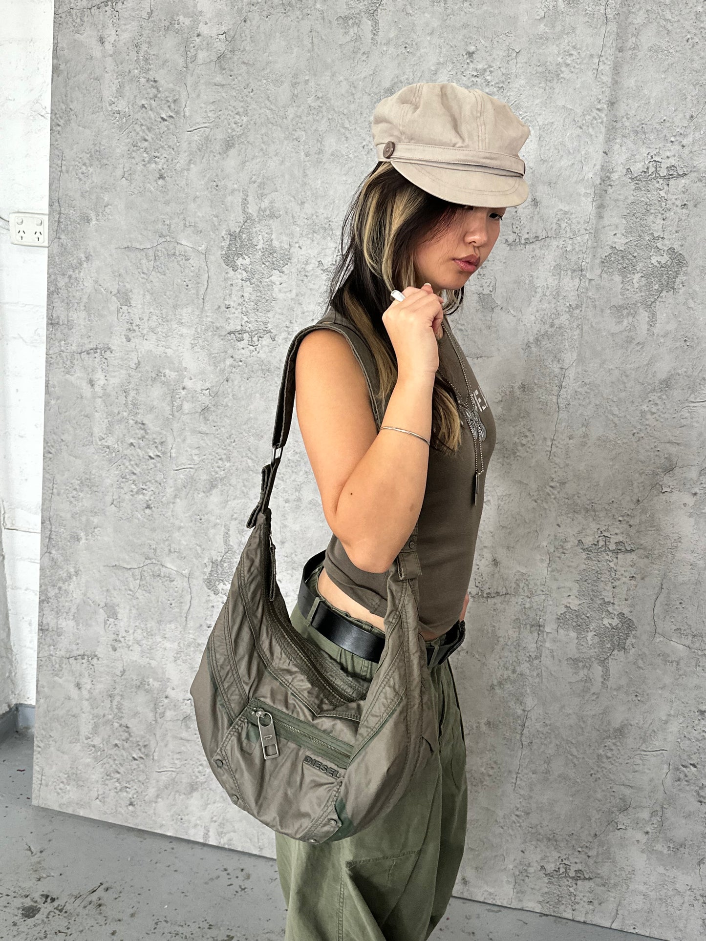 Diesel Cargo Khaki Bag