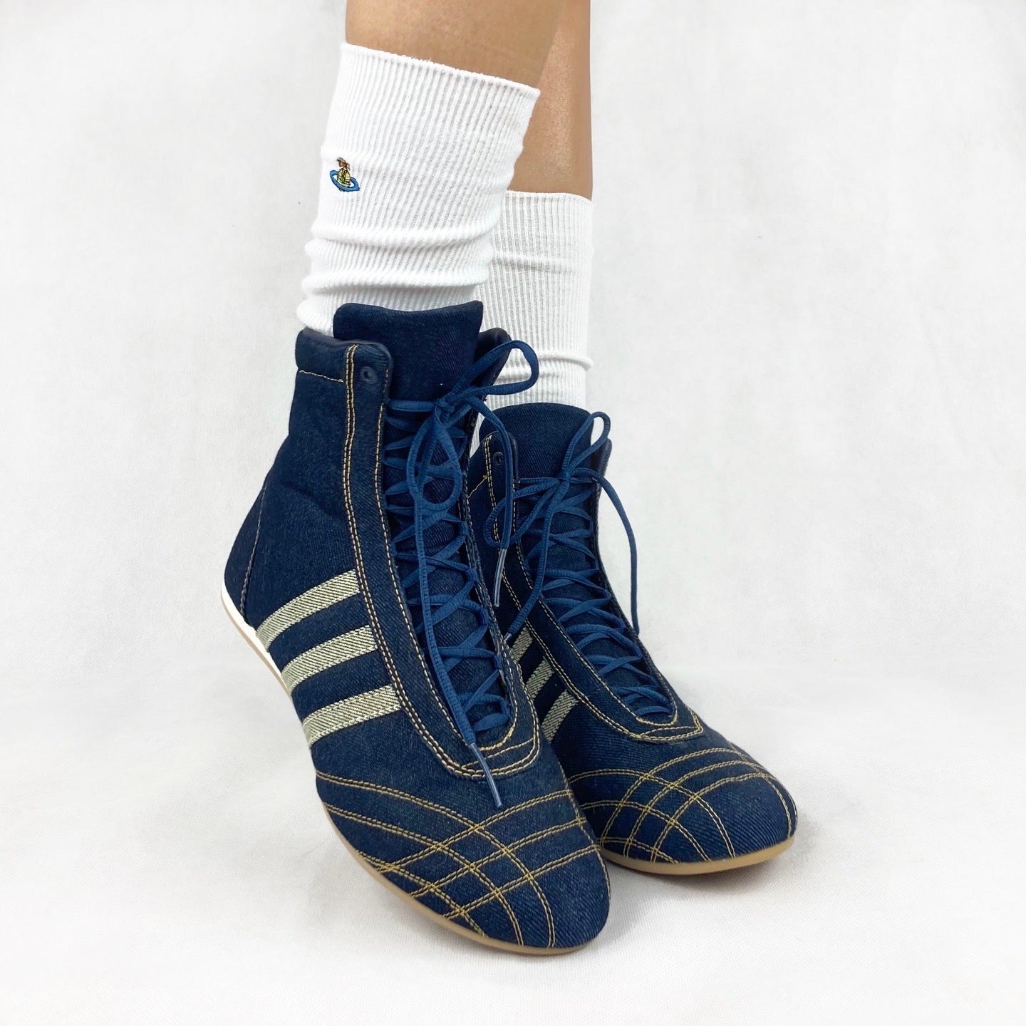 Adidas Boxing Style Boot Sneakers