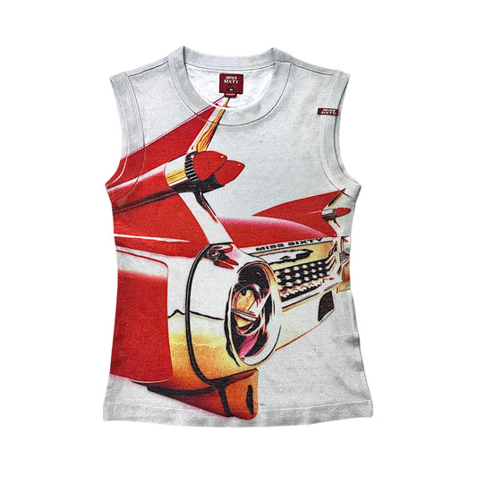 Miss Sixty Rare Race Car Tank