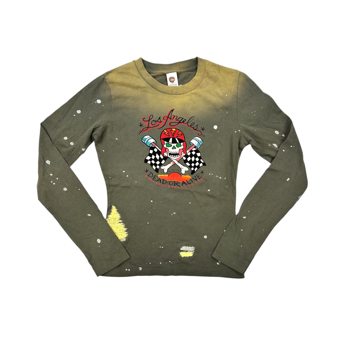 Deadstock Ed Hardy Khaki Long Sleeve