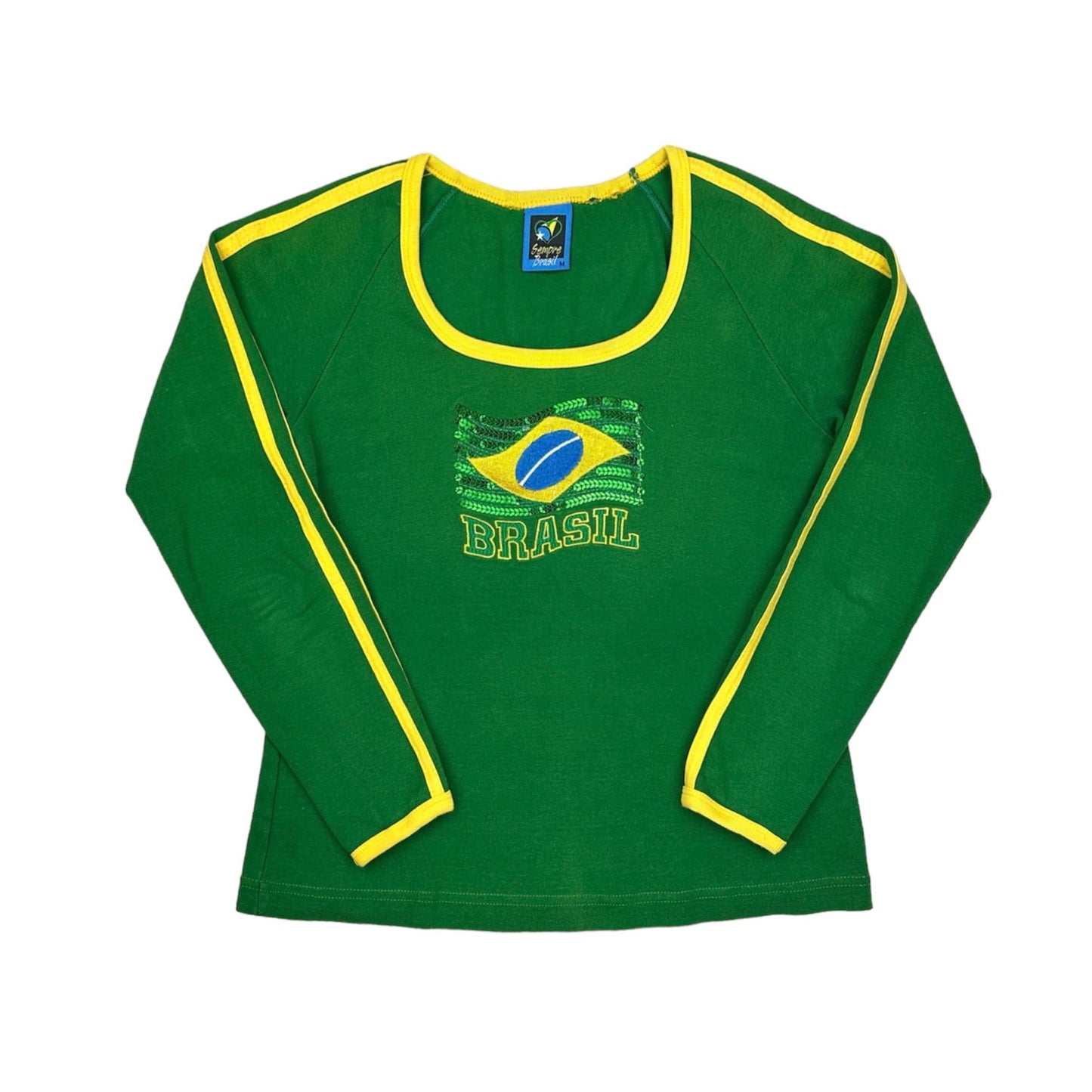 Brazil Flag Long Sleeve