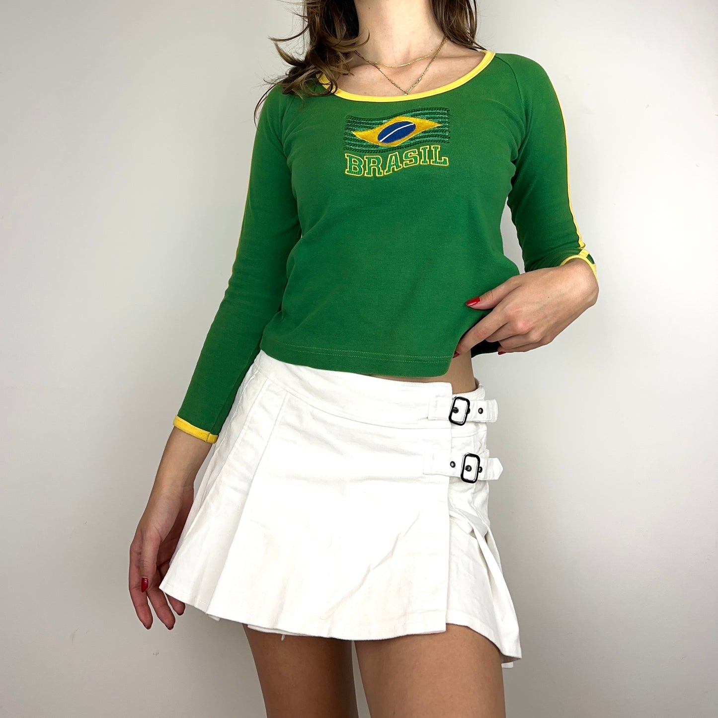 Brazil Flag Long Sleeve
