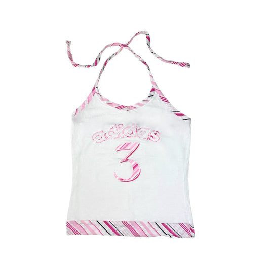 Adidas Pink & White Halter
