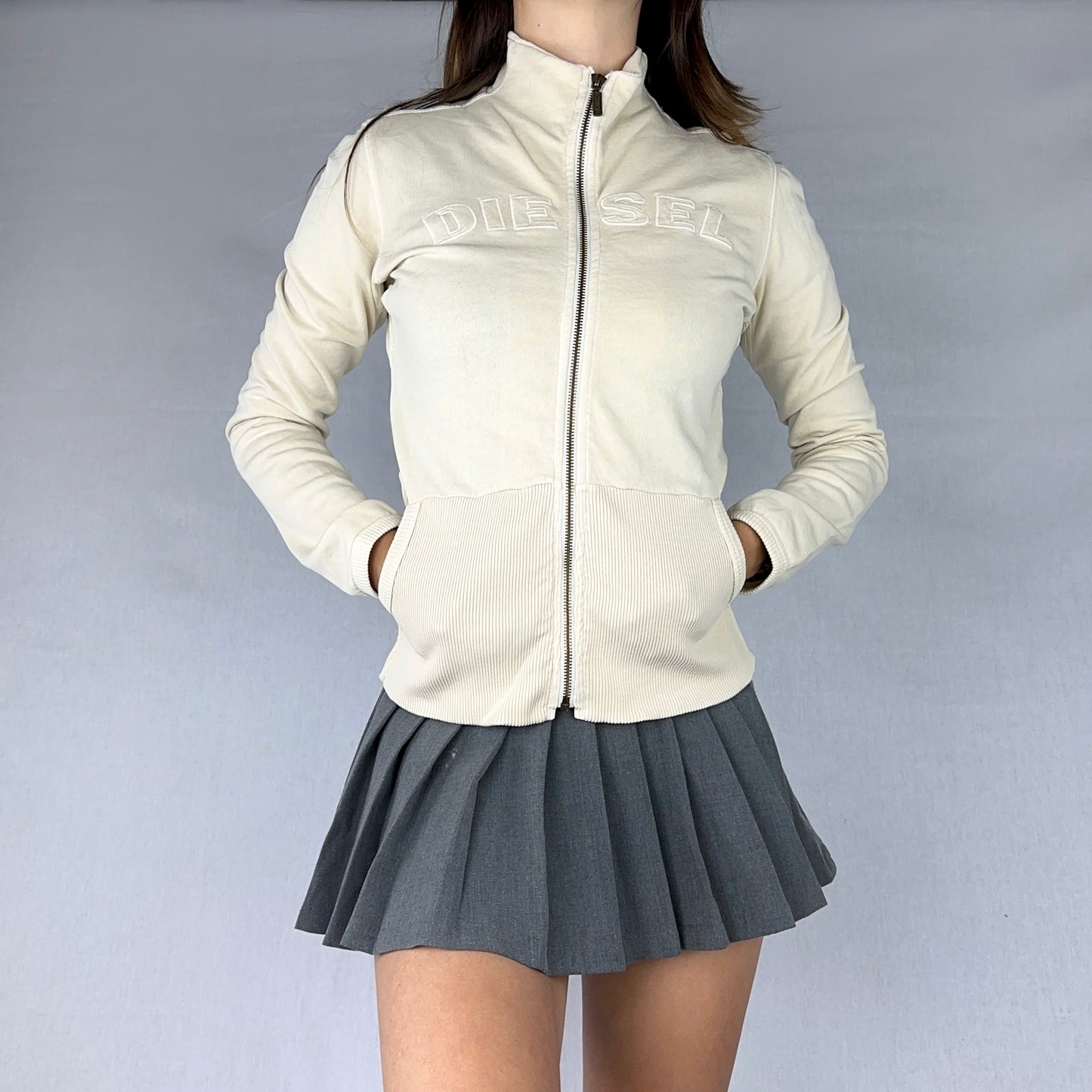 Diesel Tan Zip Up