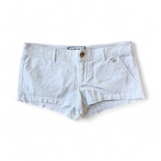 Abercrombie & Fitch White Mini Shorts
