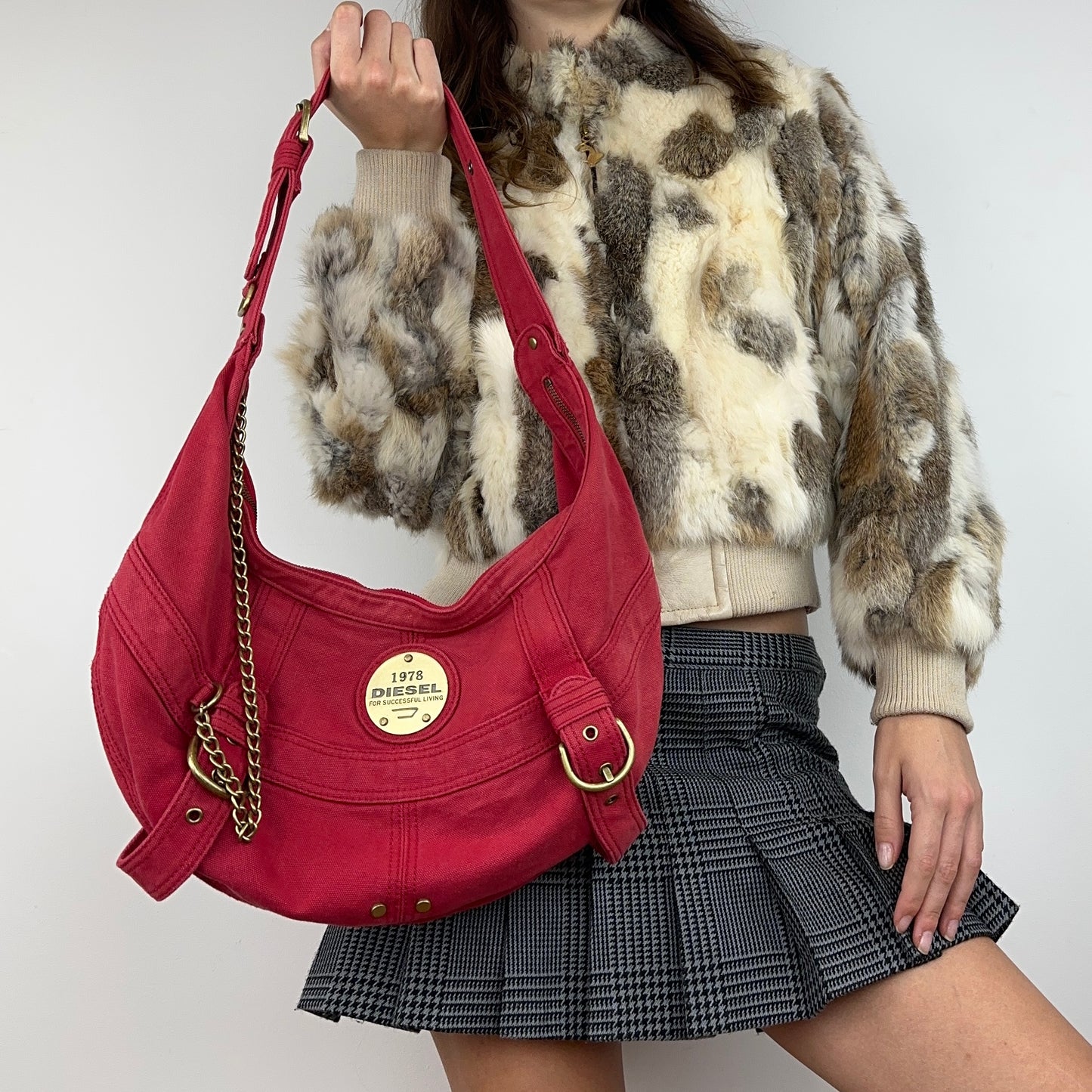 Diesel Red Moon Bag