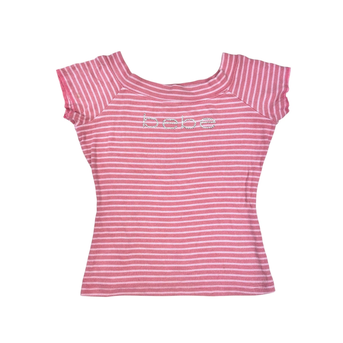 Bebe Striped Top