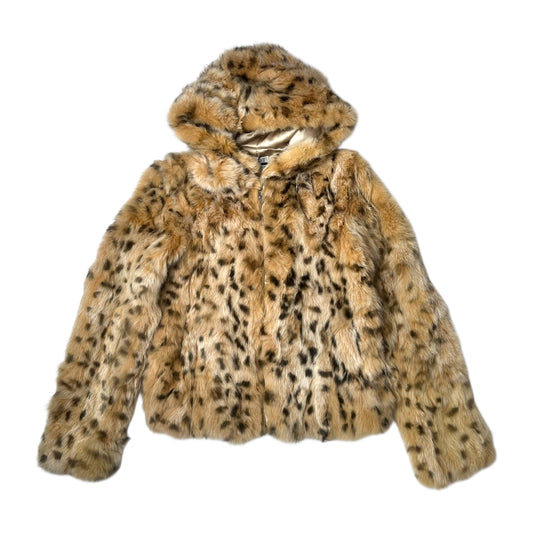 Genuine Fur Leopard Print Jacket