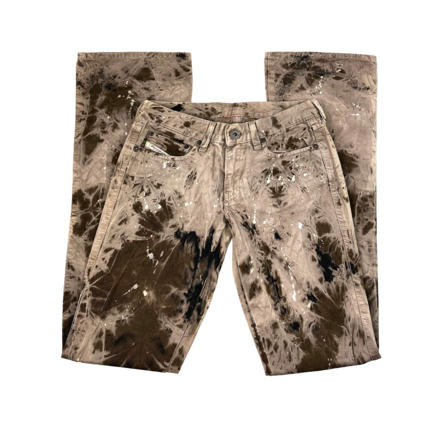 Diesel Splatter Dyed Jeans