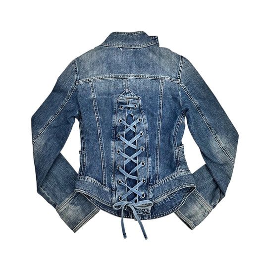 Diesel Denim Tie Up Jacket