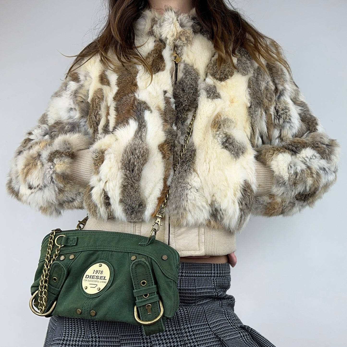 Diesel Chain Cross Body Bag