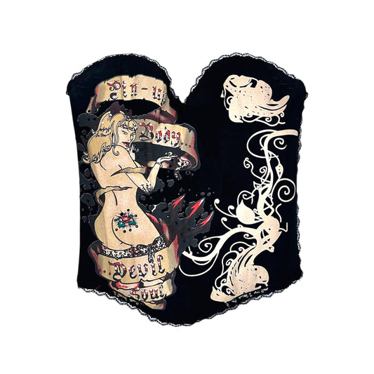 Pin Up Grunge Corset