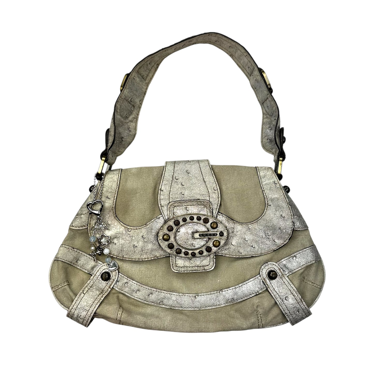Guess Shimmer Tan Bag