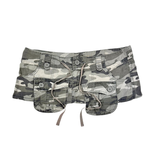 Camo Cargo Mini Skirt