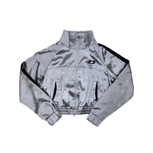 Diesel Silver Zip Up Jacket
