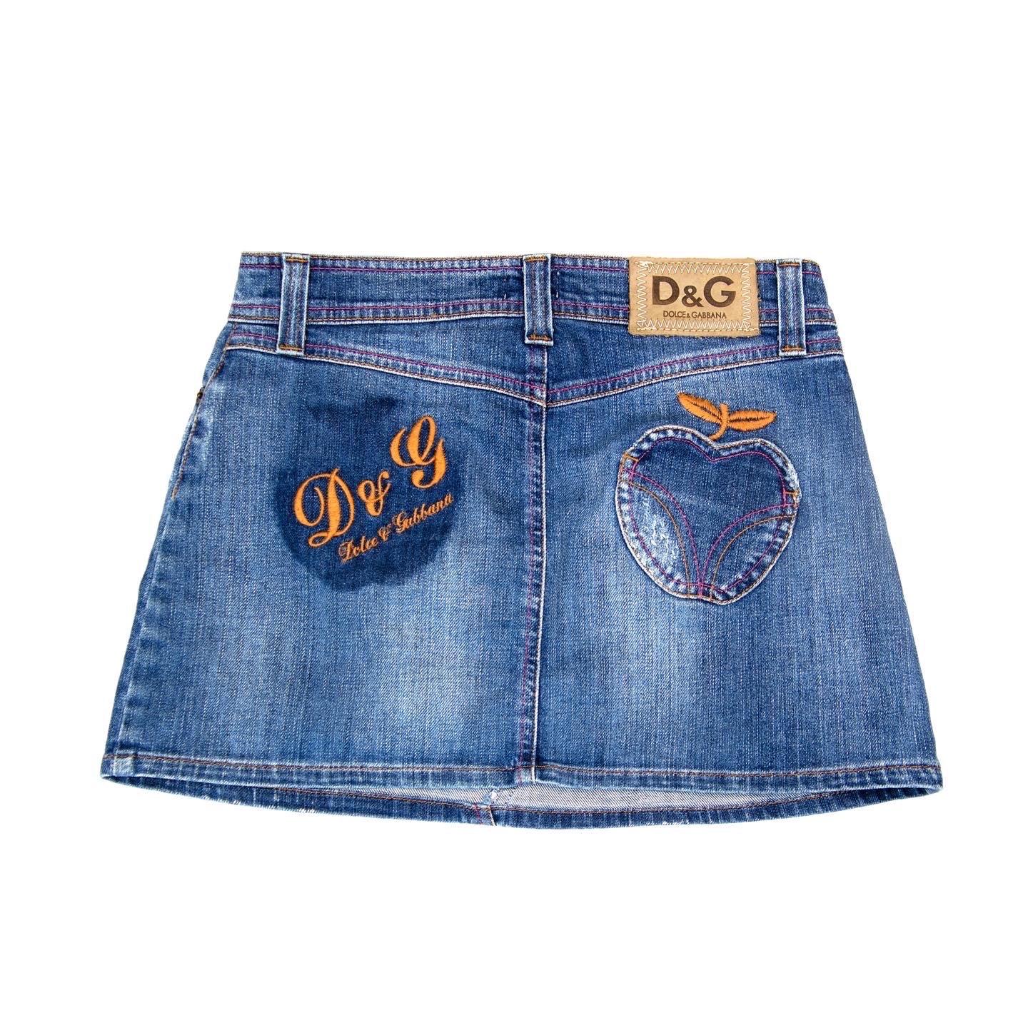 Dolce & Gabbana Apple Mini Skirt