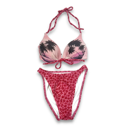 Leopard Palm Shimmer Bikini