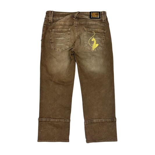 Baby Phat Brown Denim Capris