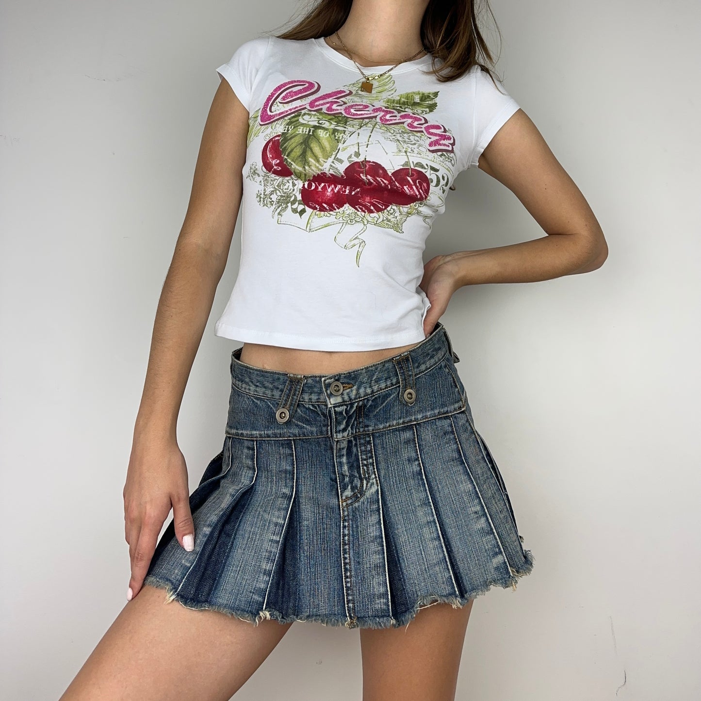 Cherry Baby Tee