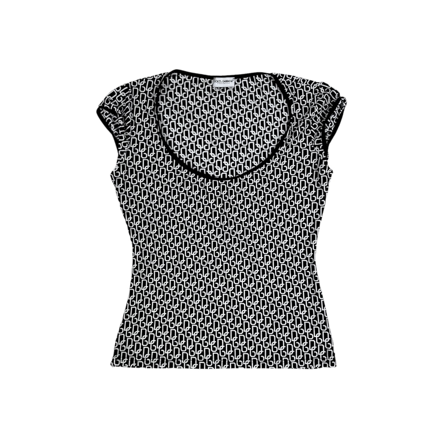 Dolce & Gabbana Monogram Baby Tee