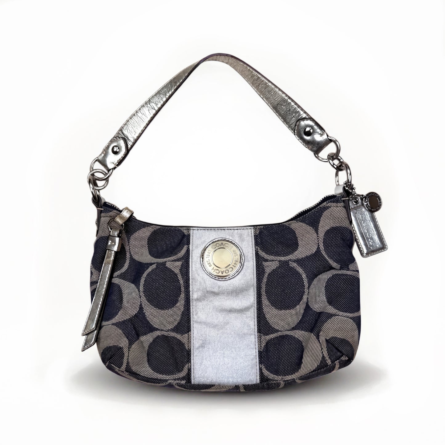 Coach Denim silver Bag